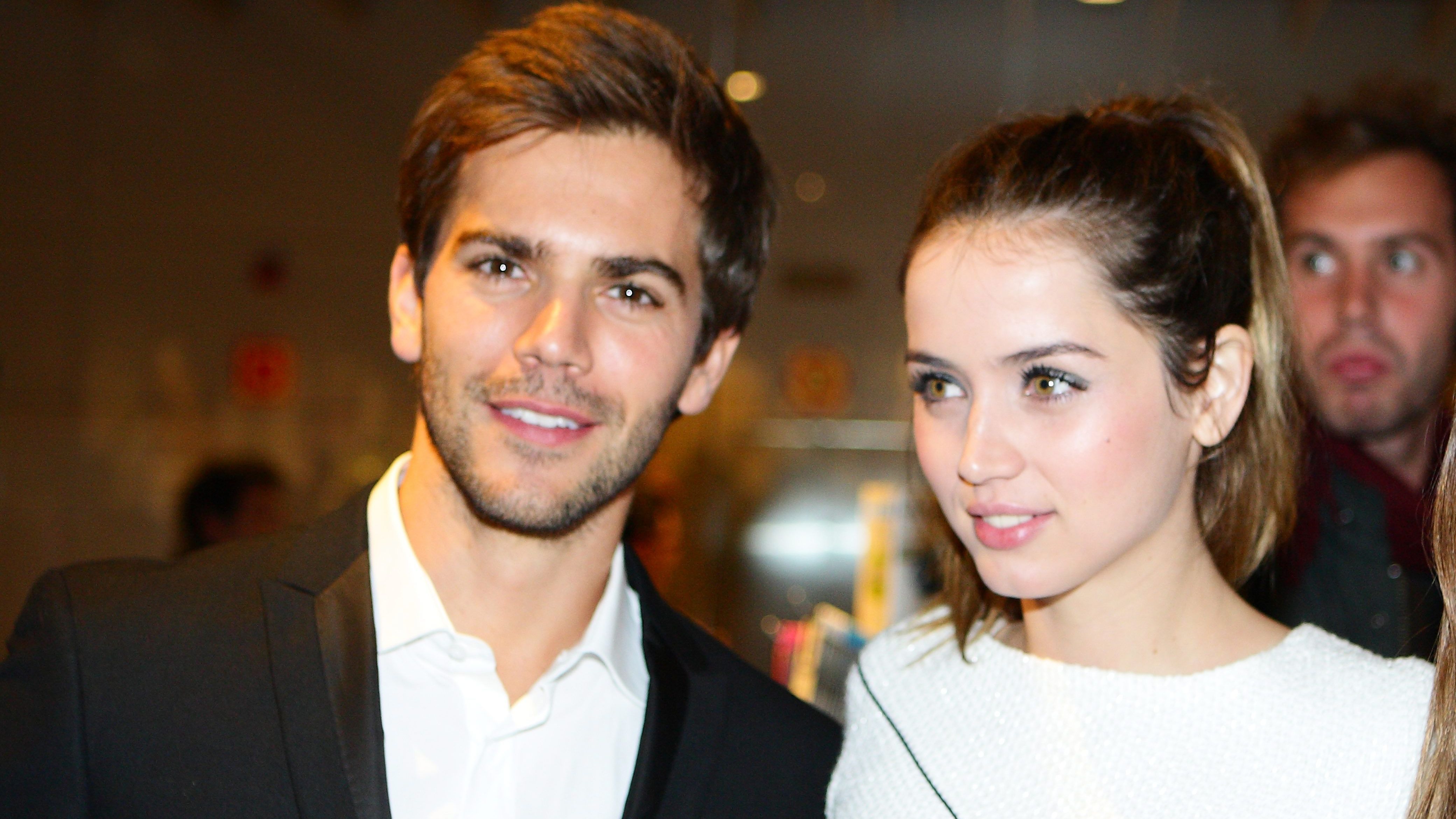 Marc Clotet y Ana de Armas, en una foto de archivo