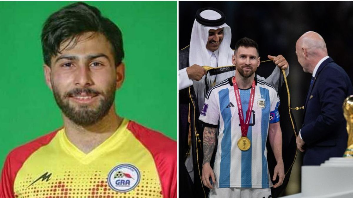 Silencio total sobre Amir nasr-azadani en la final del Mundial: ni jugadores, ni organismos