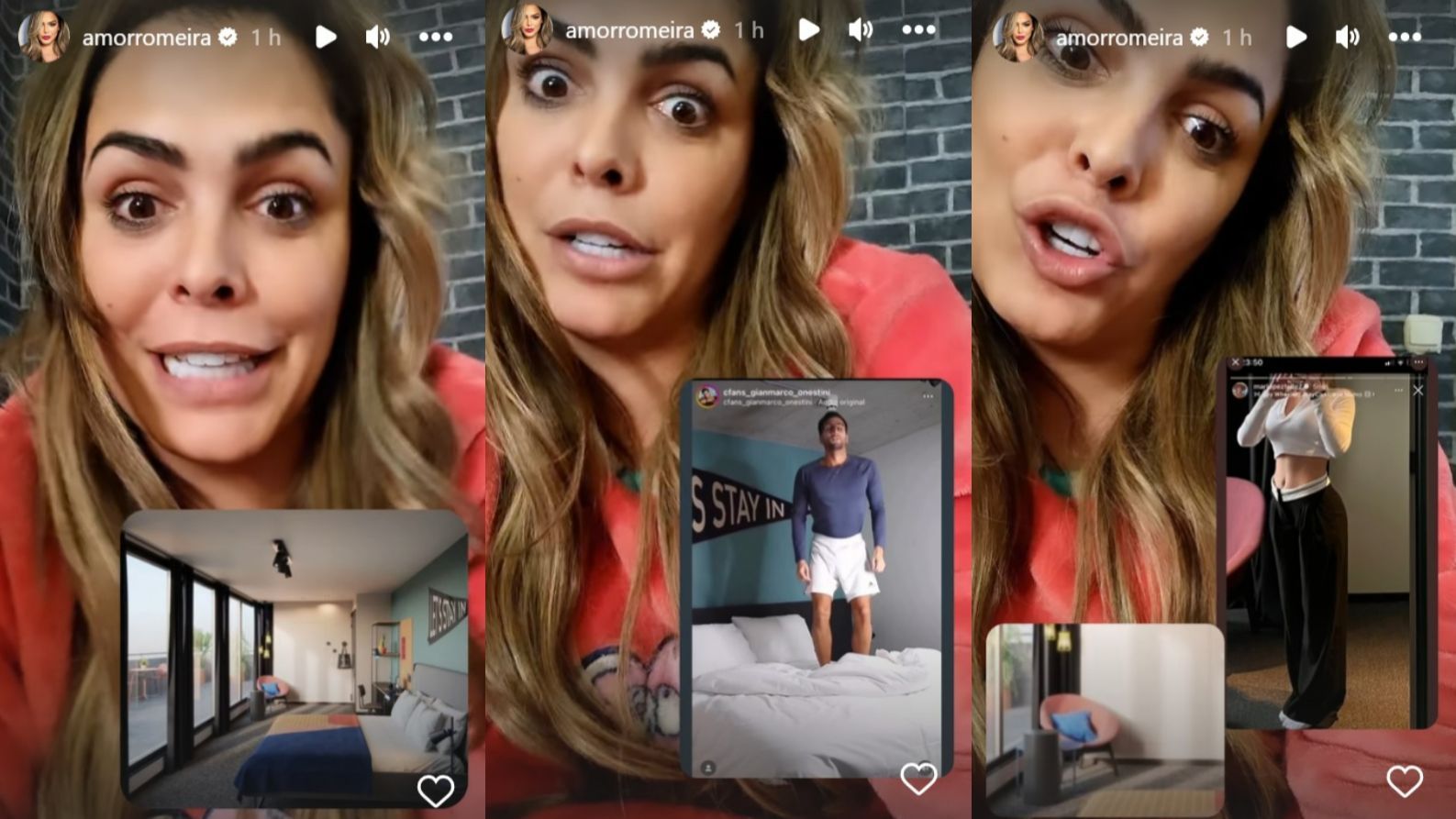 Amor Romeira sospecha que Mar López y Gianmarco Onestini han estado juntos en Madrid