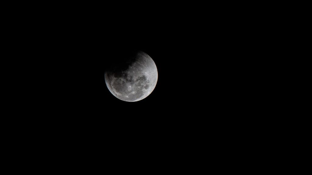 Eclipse penumbral de luna