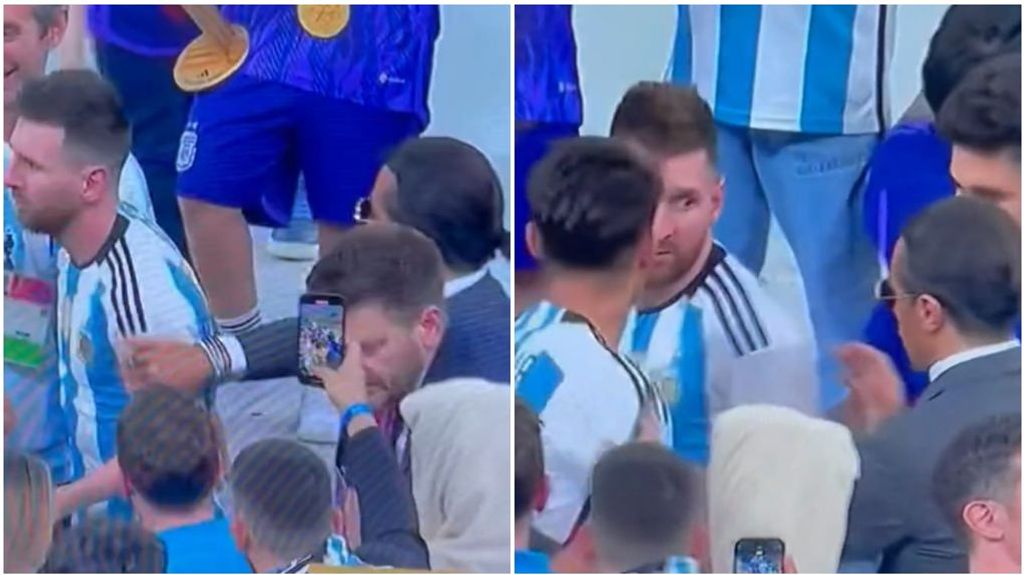 Messi rechazó a Salt Bae durante la celebración: el argentino no quiso posar con él