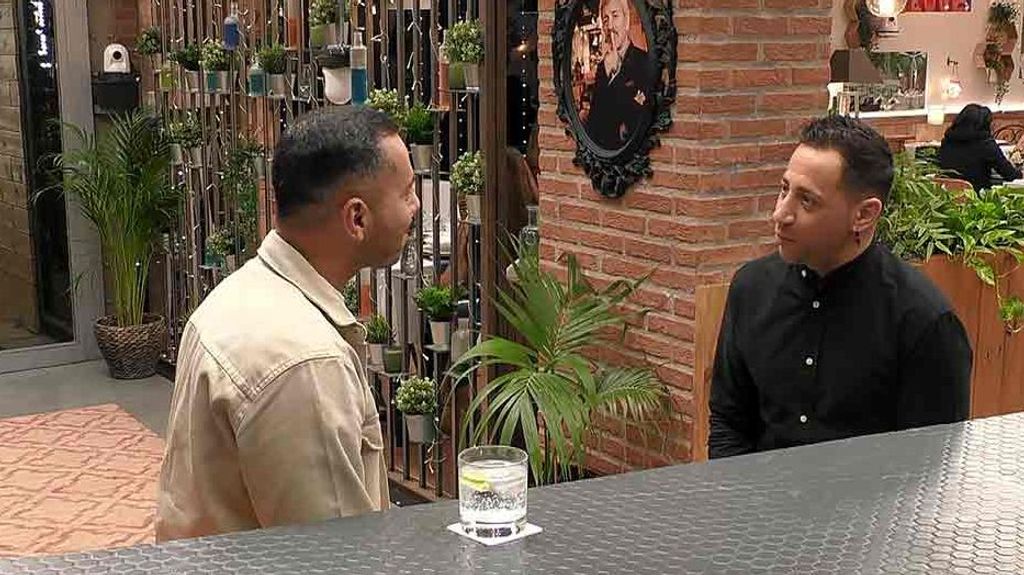 Rodrigo y Daniel durante su cita en 'First Dates'