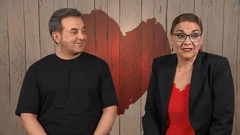 Sonia y Carlos durante su cita en 'First Dates'