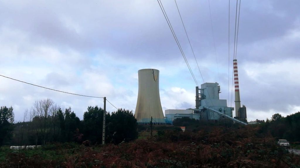 Adiós a la central térmica de Meirama, 40 años despues