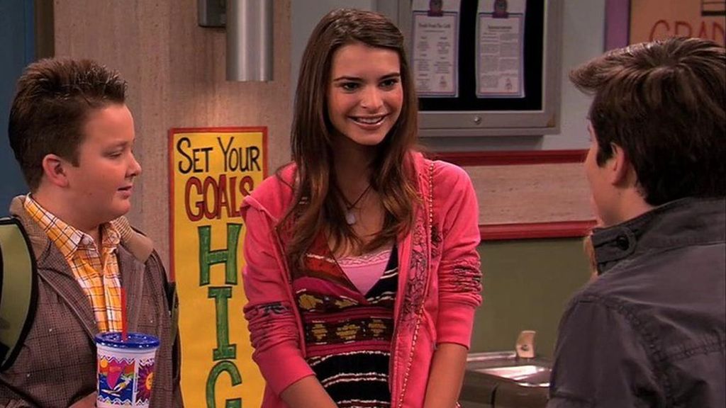 Apareció en 'iCarly' cuando era muy joven.