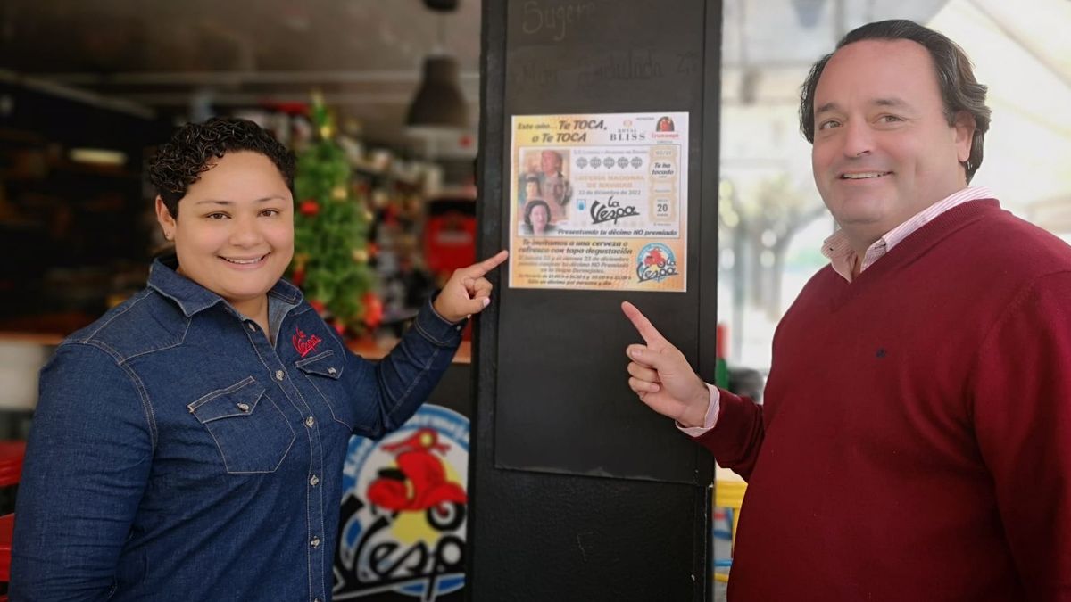 Un bar de Sevilla invita a tapa y bebida “si no te toca la lotería”