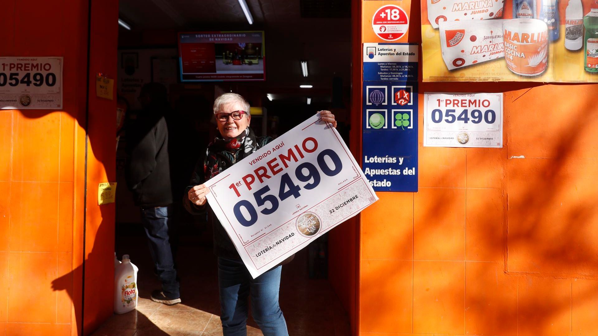 El Gordo deja en Málaga 1,6 millones de euros