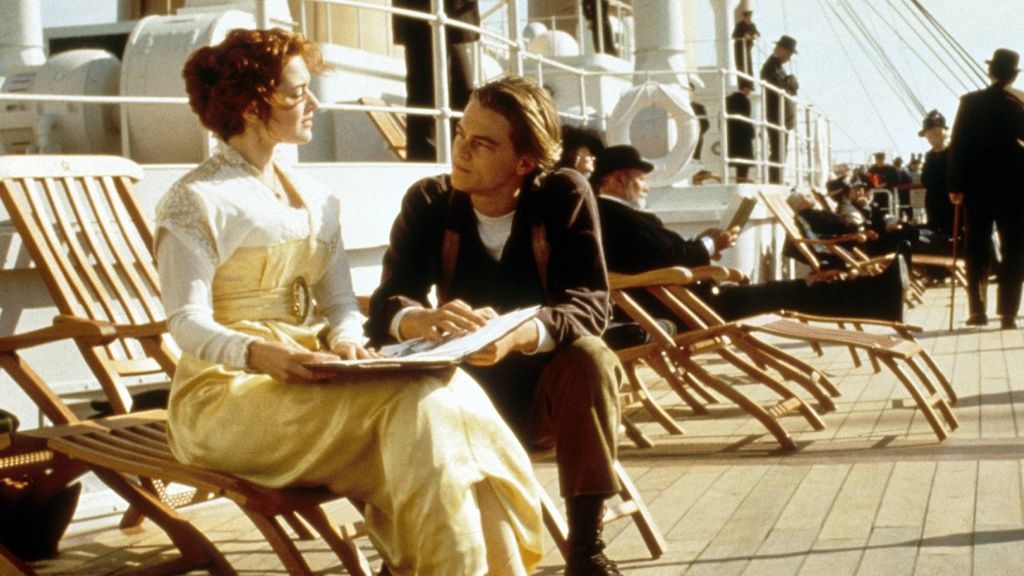 Escena de Titanic