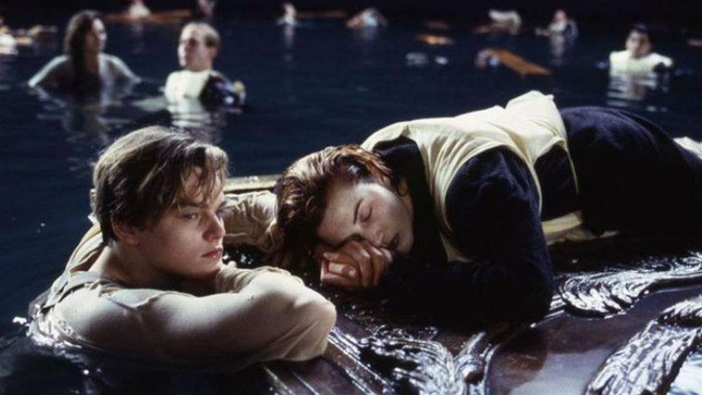Escena final de Titanic