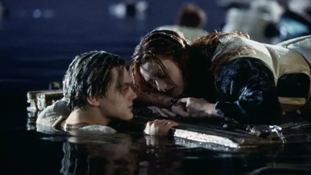 Escena final de Titanic