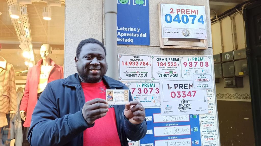 Ibrahim, agraciado con el segundo premio