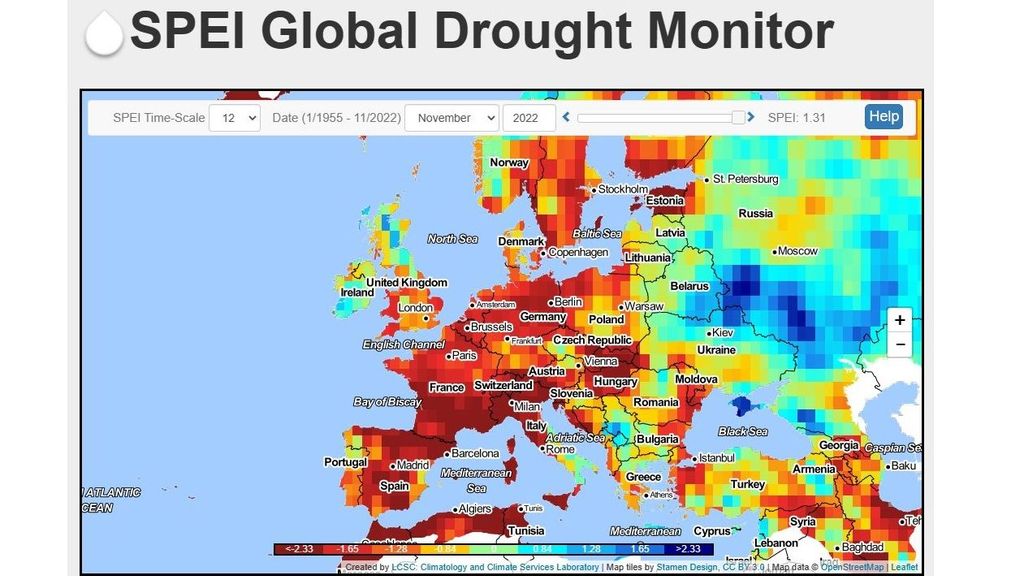 Monitor de sequía global