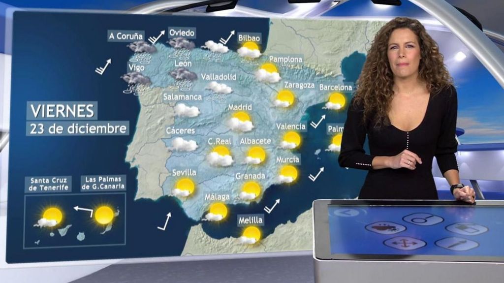 Tiempo para el viernes en España: lluvias en el noroeste y niebla en el resto