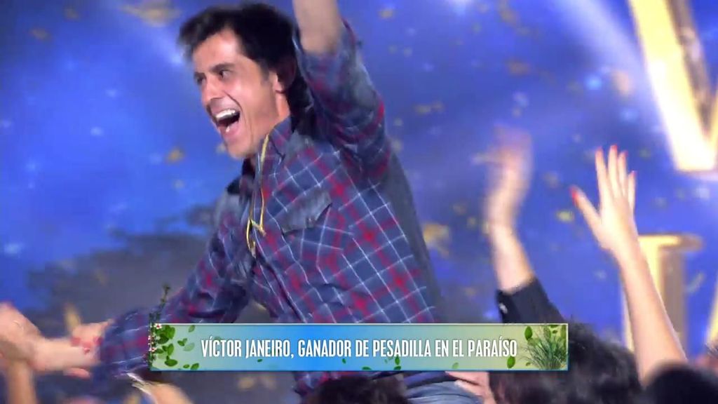 Víctor Janeiro se proclama ganador de 'Pesadilla en El Paraíso'