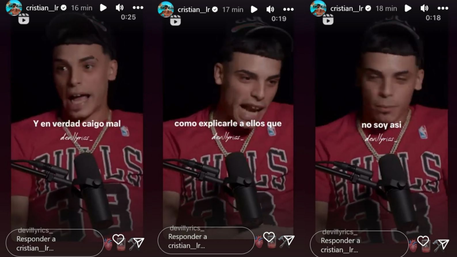 Cristian comparte una reflexión de Luar la L