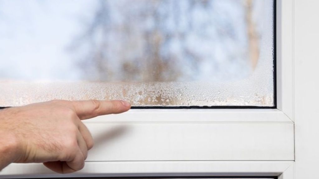 El agua se condensará si no hay buena ventilación en la vivienda.