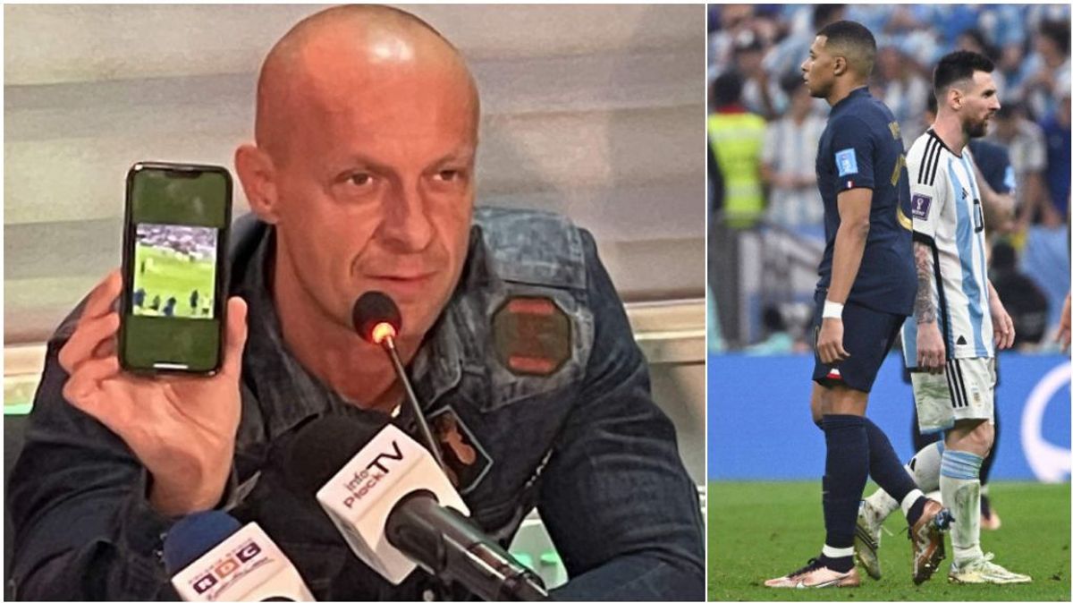 El árbitro de la final del Mundial se defiende: "Hay siete franceses cuando Mbappé marca gol"