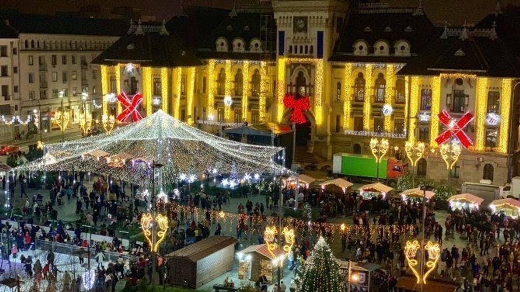 Mercadillo Navidad Craiova rumania turismo