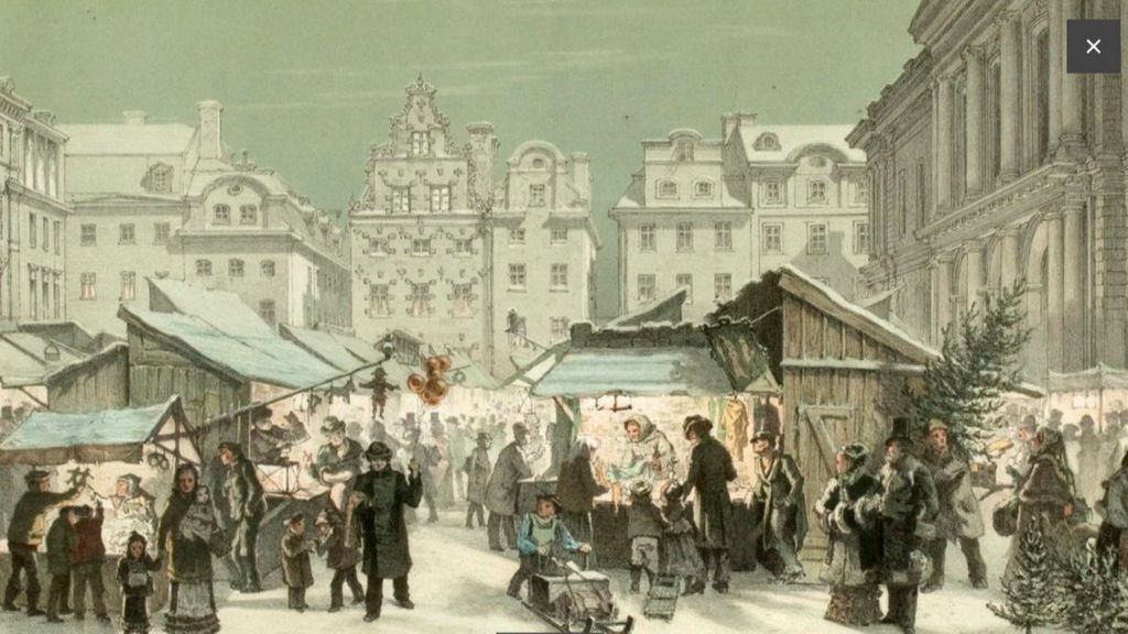 Stortorgetsjulmarknad Flea Market History