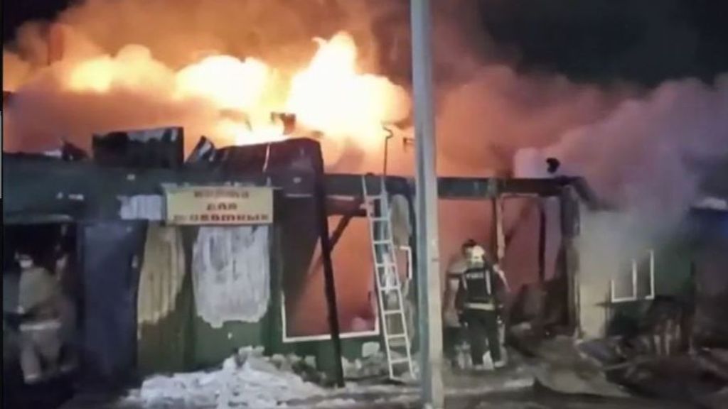 Al menos 20 fallecidos por un incendio en una residencia de mayores en Rusia