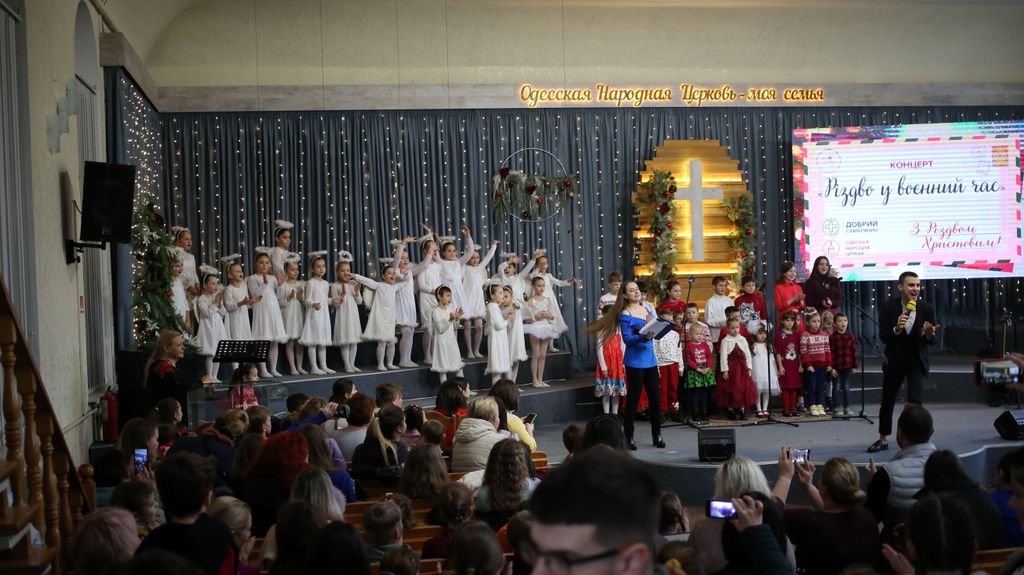Celebración de ucranianos en Navidad