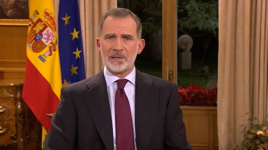 El rey Felipe VI anima a fortalecer las instituciones de España en su discurso de Navidad 2022