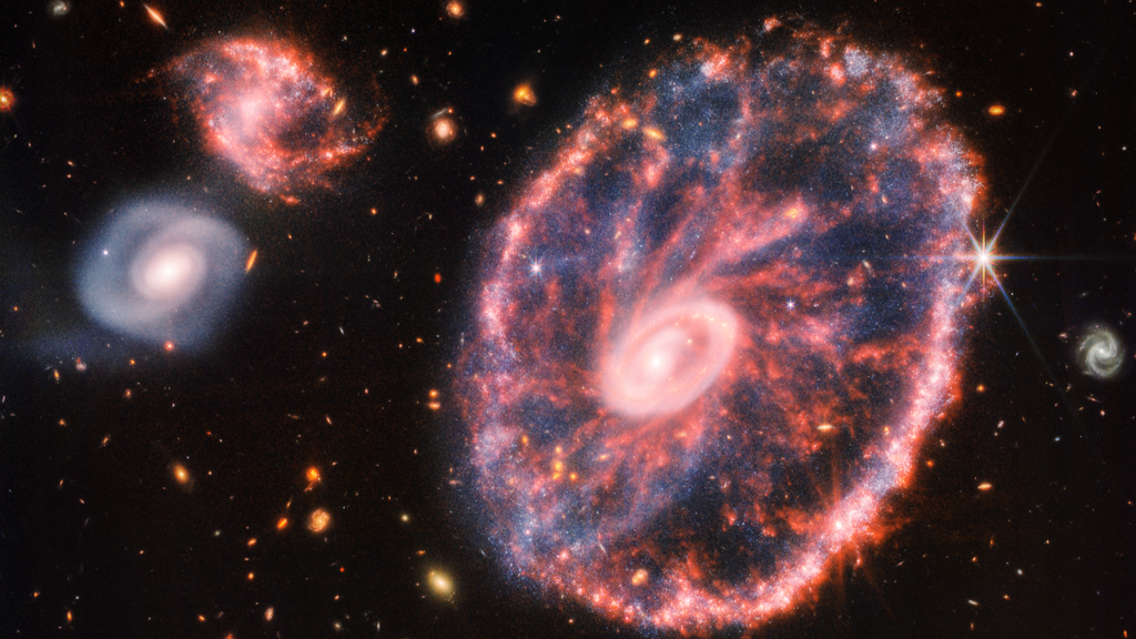 Galaxia Rueda de Carro