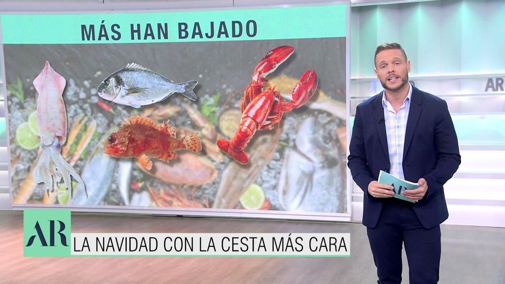 Carne, pescado, fruta y hortalizas: los productos que más han bajado su precio en la Navidad más cara