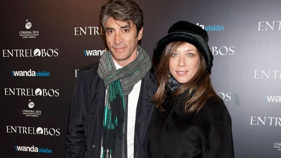 Eva Isanta y su ex, el padre de su hijo, en un evento público cuando eran pareja
