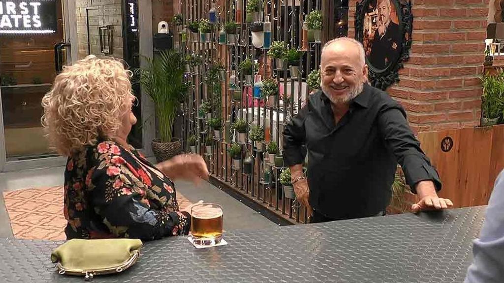 Catalina y Alfonso durante su cita en 'First Dates'