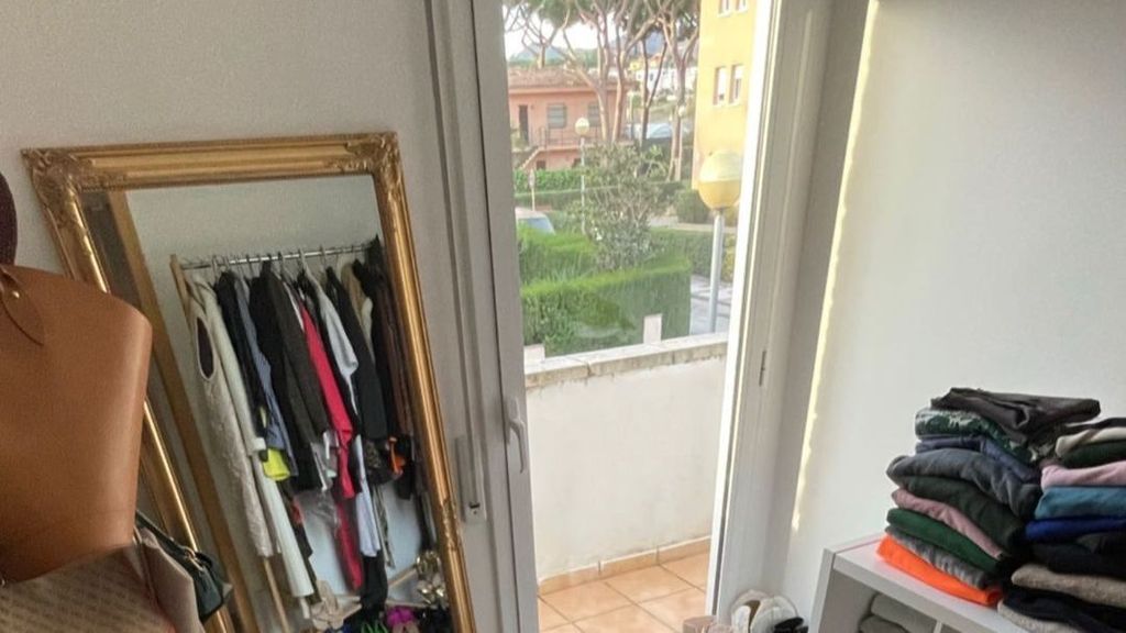 Melyssa Pinto abre las puertas de su vestidor con terraza