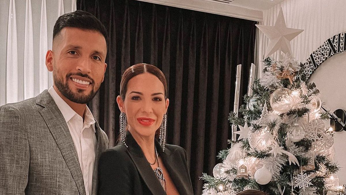 Tamara Gorro y Ezequiel Garay celebran juntos la Navidad