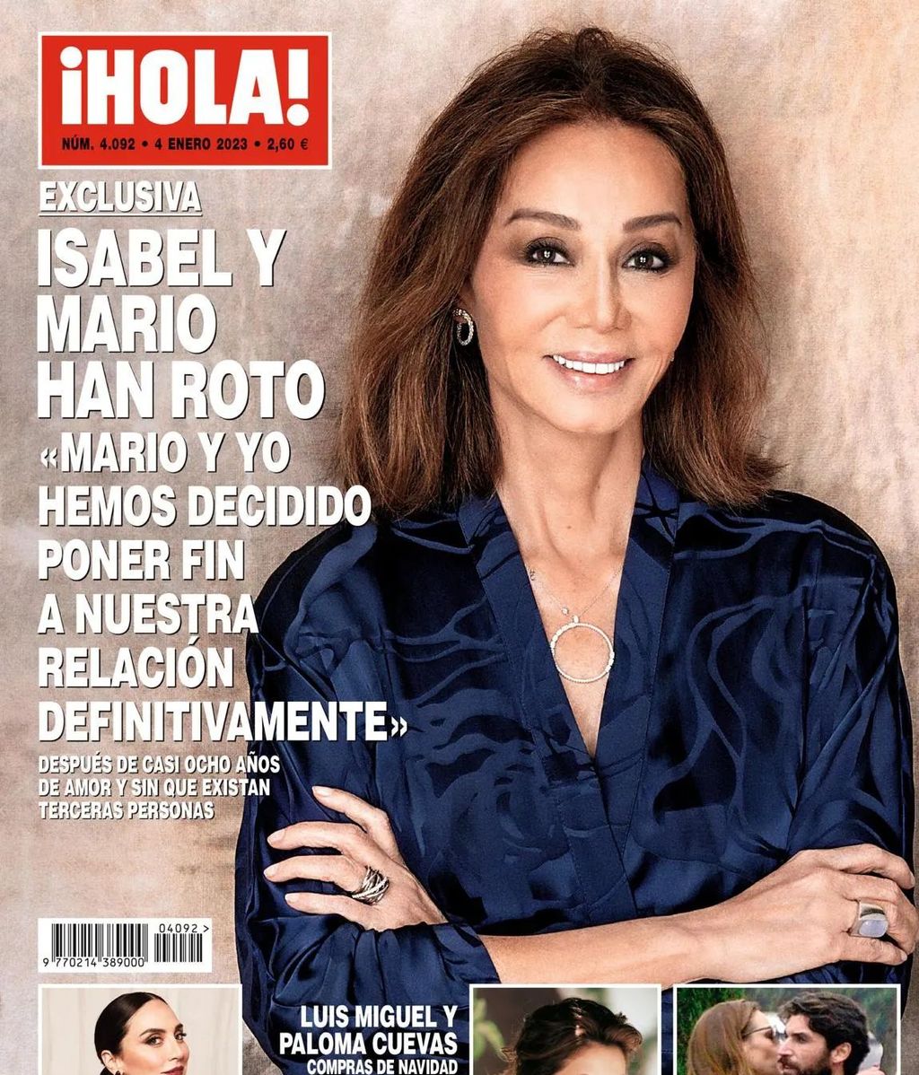 Las primeras declaraciones de Isabel, portada de revista