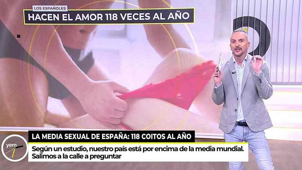 118 coitos al año, la media sexual de los españoles: ¿La cumples?
