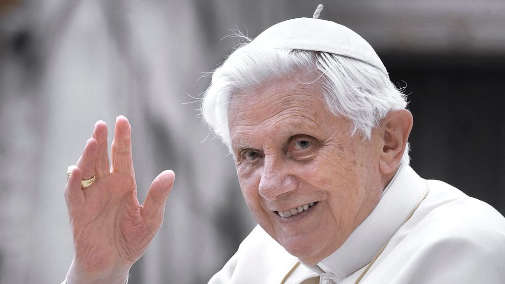 El papa emérito Benedicto XVI