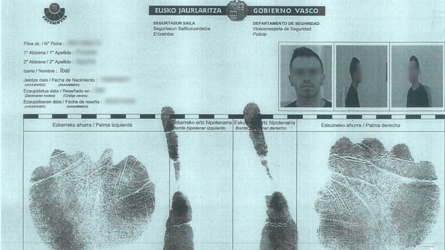 Ibai, el presunto asesino de Lukas en la pelea de San Sebastián