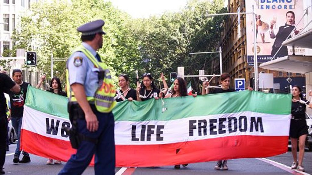 Manifestaciones en Sidney a favor de los Derechos Humanos
