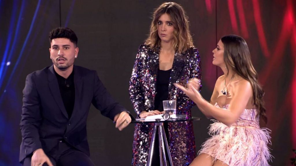 Tania y Samu estallan en el plató
