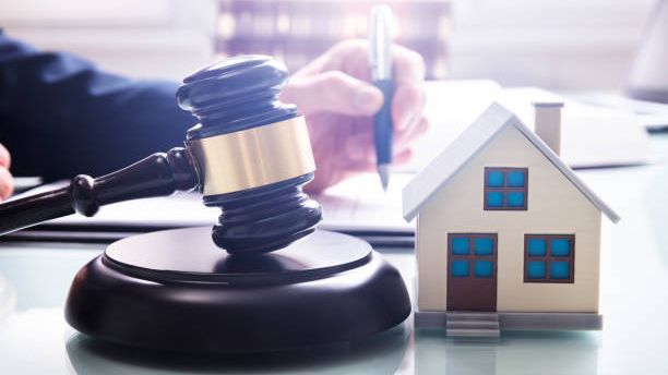 What are the dangers of buying a house seized by the Treasury at auction?