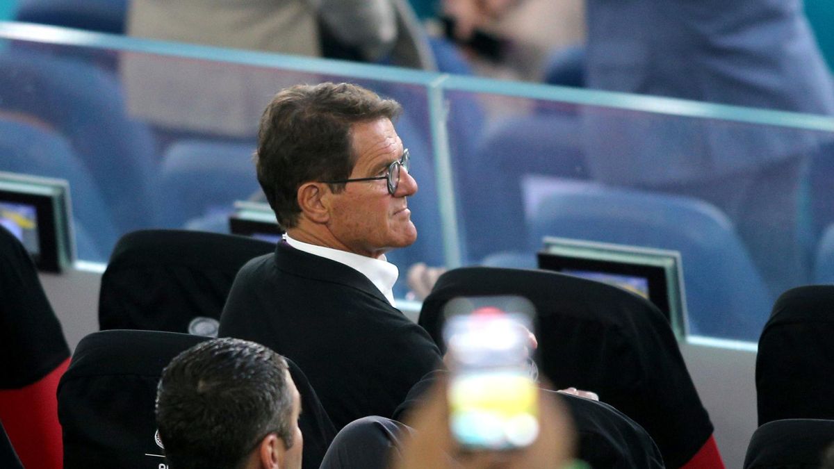 Archivo - Fabio Capello presenciando un partido de la Eurocopa 2020 Archivo - Fabio Capello presenciando un partido de la Eurocopa 2020