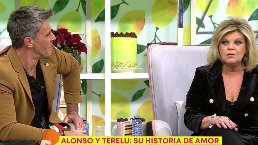 Alonso Caparrós se confiesa con Terelu: "Lo que sentí por ti fue más importante de lo que crees"
