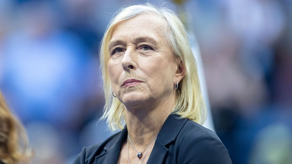 La extenista Martina Navratilova