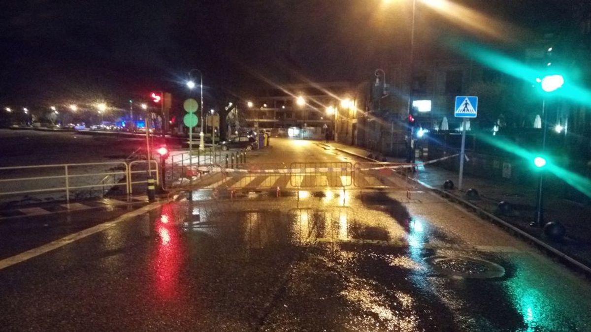 Más de 150 incidencias por el temporal en Vigo Más de 150 incidencias por el temporal en Vigo