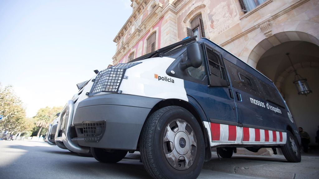 Vehículo de los Mossos d'Esquadra