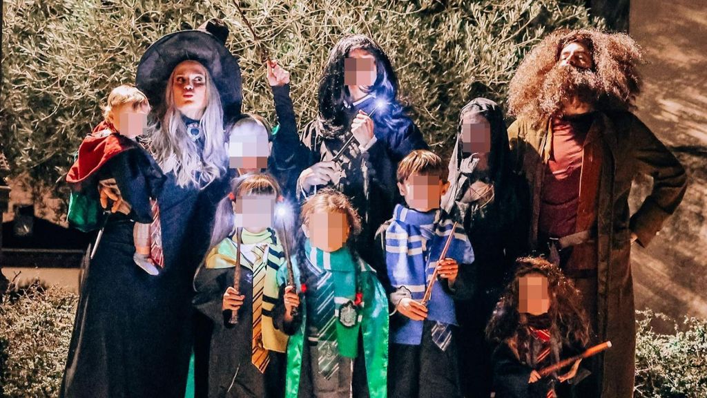 Verdeliss y su familia sorprenden con sus originales disfraces de Harry Potter