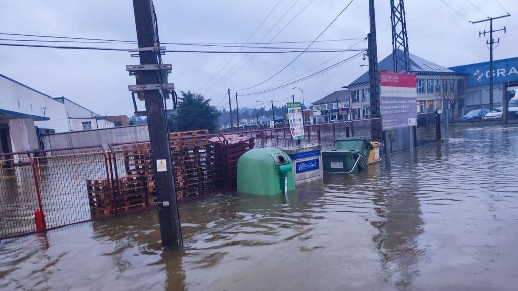 Inundación en Salceda de Caselas