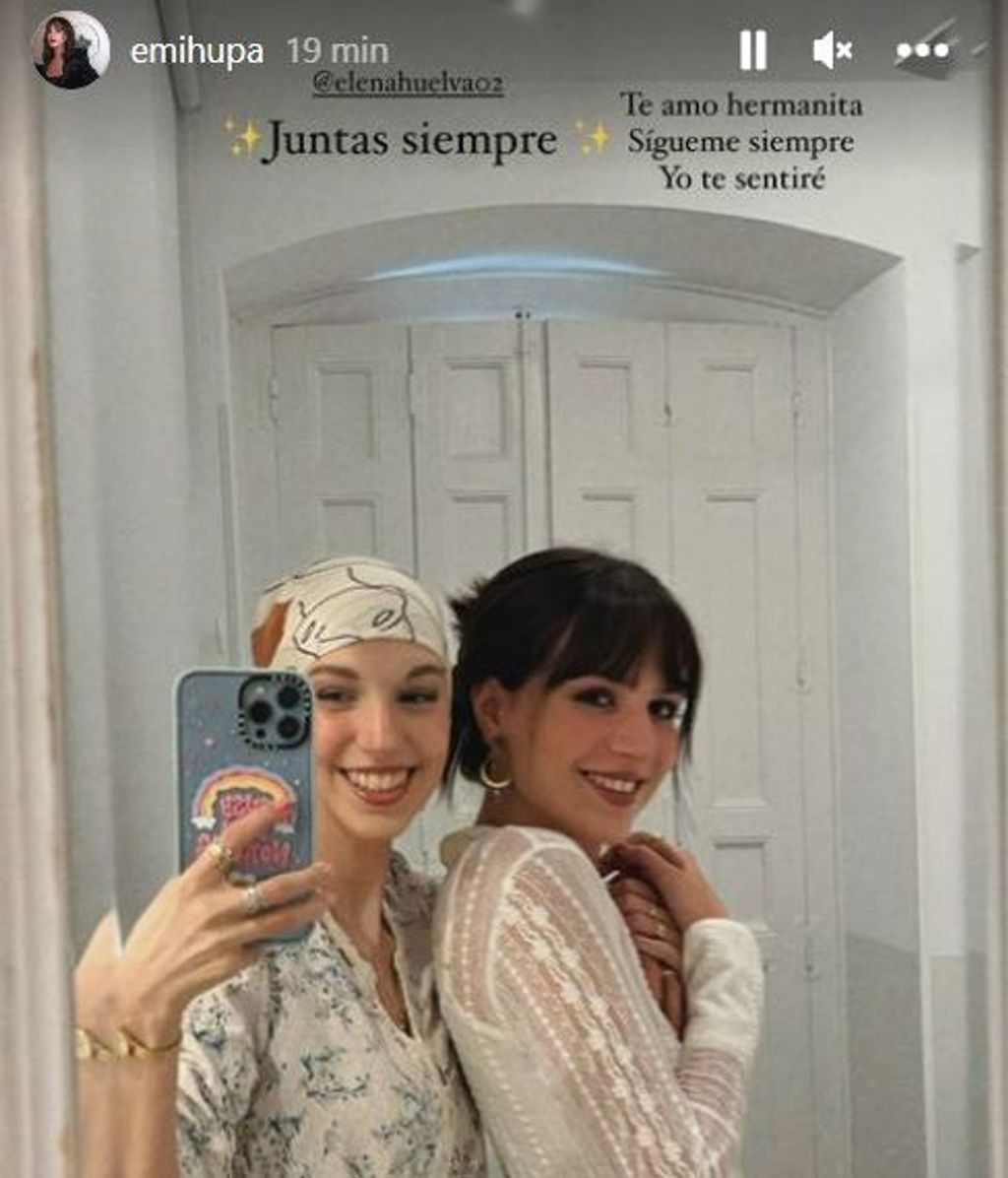 La hermana de Elena Huelva se despide de la influencer: "Sígueme siempre. Yo te sentiré"