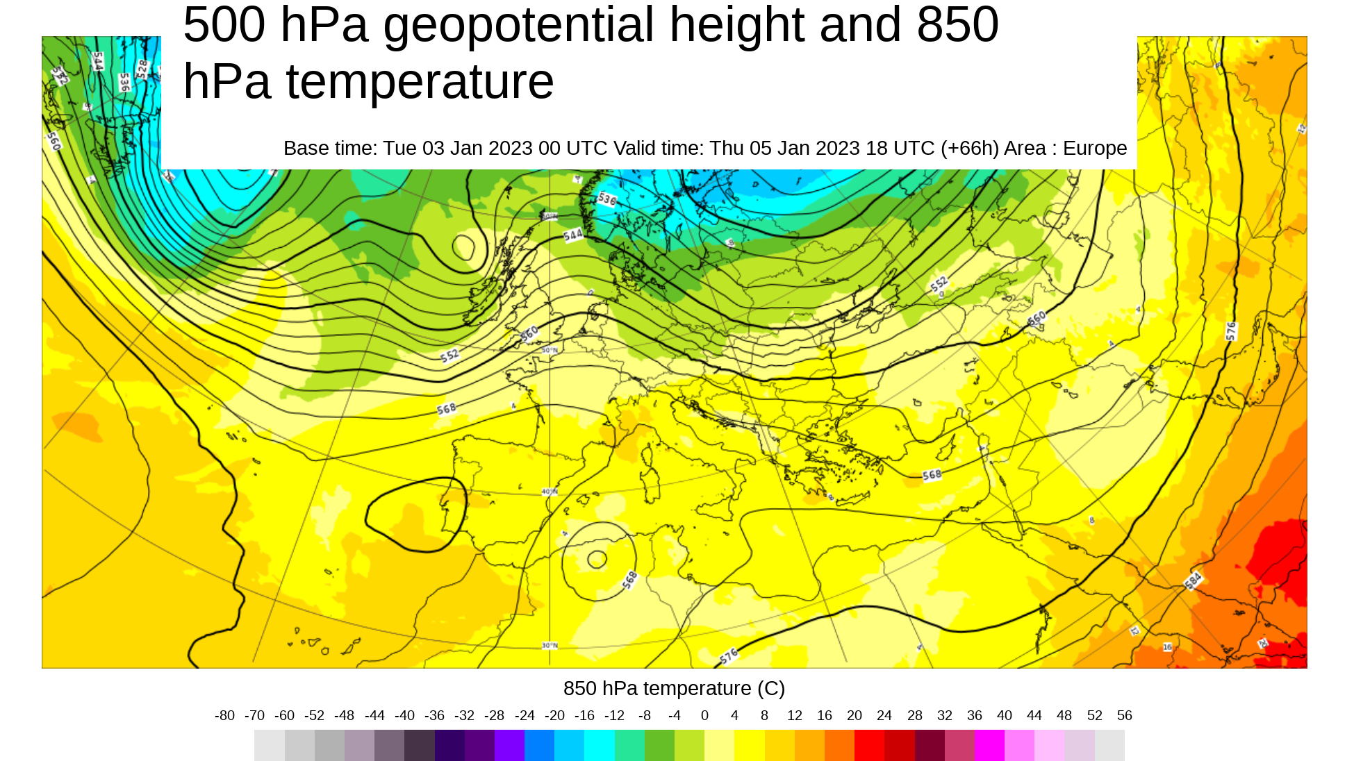 Predominio del anticiclón para la tarde de la Cabalgata sobre la Península