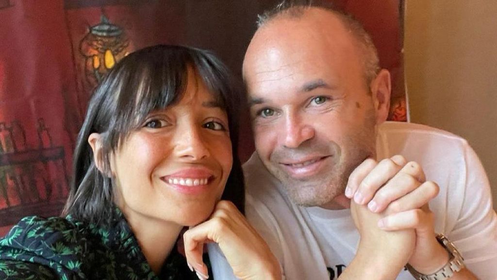 Andrés Iniesta y su mujer Anna