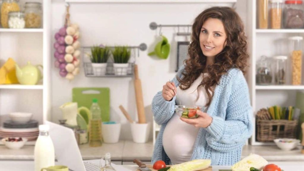 Durante el embarazo será muy importante controlar la alimentación.
